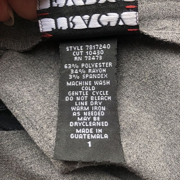 Tracy Evans Limited Gray Ruffle Skirt Size 1 - Picture 5 of 9